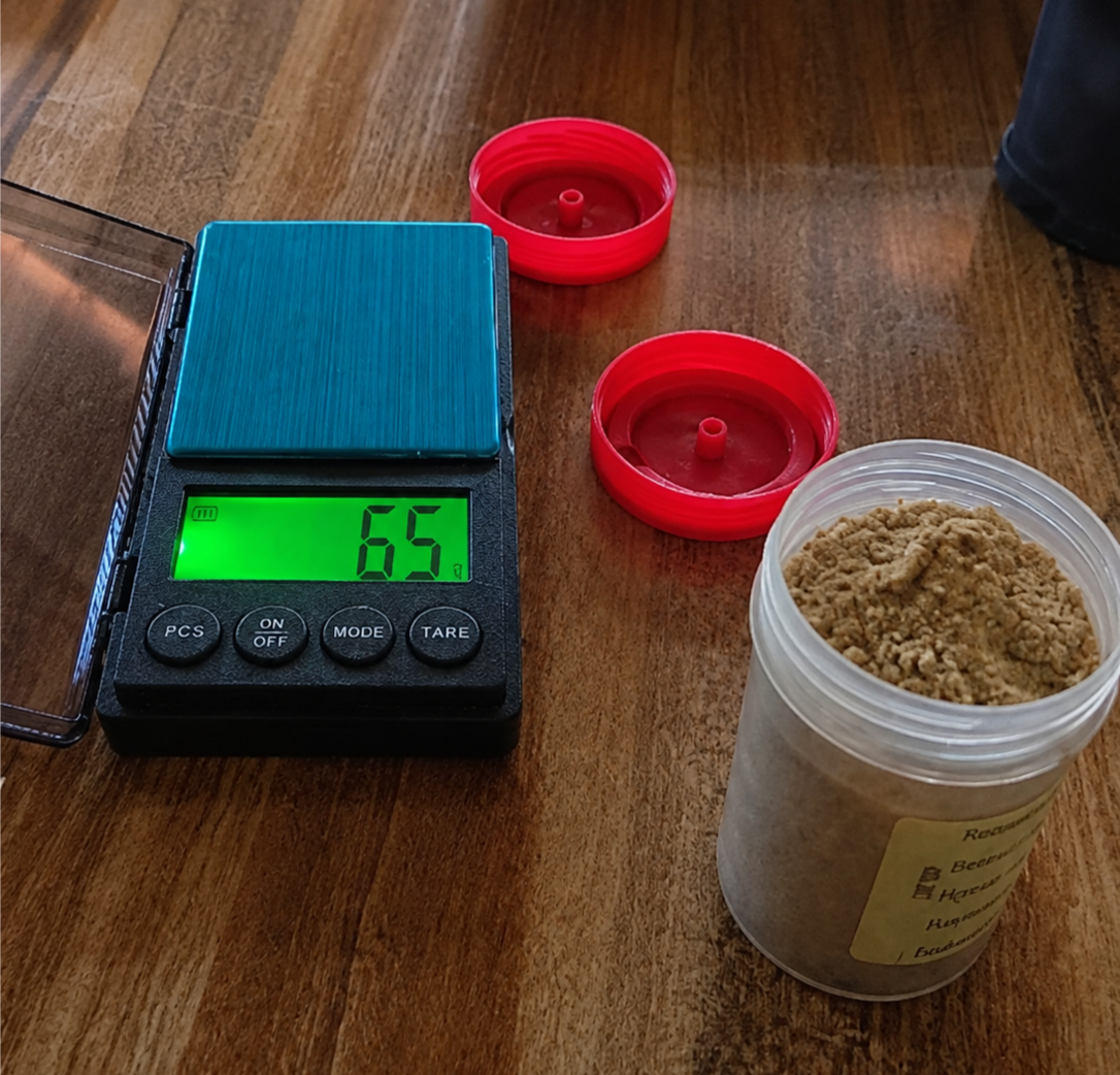 Dried bee venom collected by Horizon Bee Africa