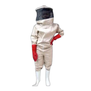 Round Bee Veil Cotton Beesuit